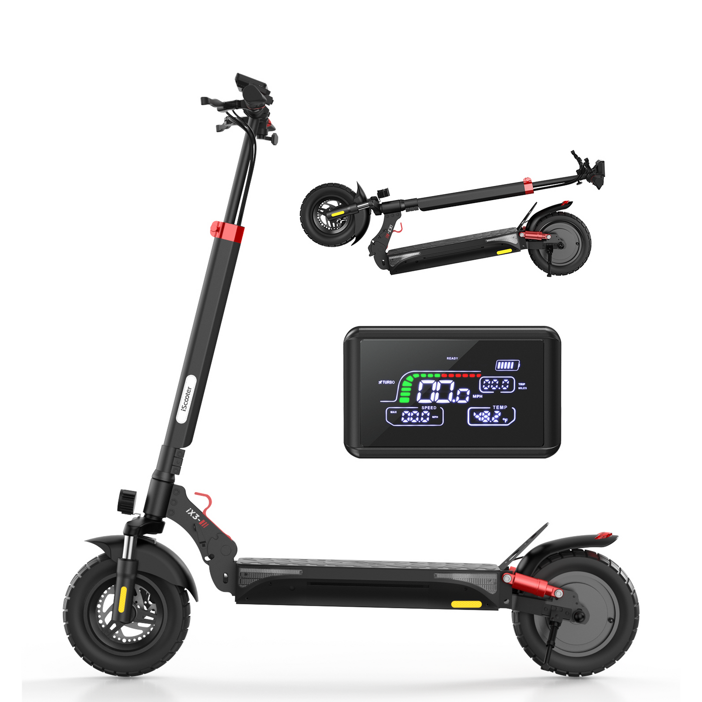 iScooter iX3 Trottinette électrique Tout Terrain avec APP Contrôle