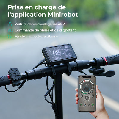 iScooter iX3 Trottinette électrique Tout Terrain avec APP Contrôle