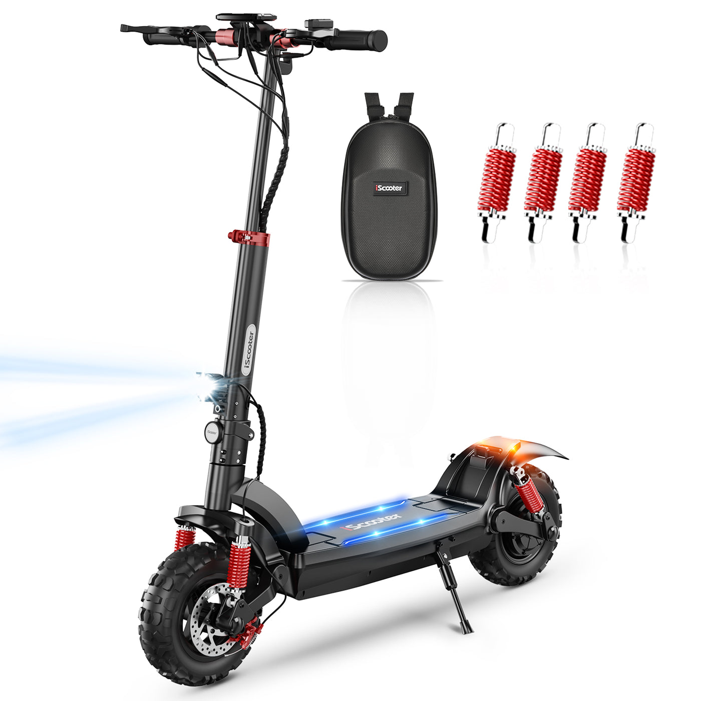 iScooter Trottinette électrique Tout Terrain iX6 1000W avec carte NFC