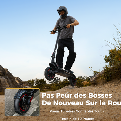 iScooter iX7Pro 2000W Scooter Électrique Tout-terrain Avec contrôle APP