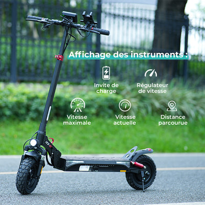 iScooter iX3 Trottinette électrique Tout Terrain avec APP Contrôle